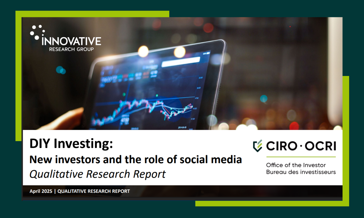 Cover page of the DIY Investing Report : New investors and the role of social media